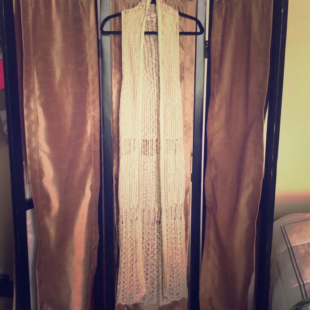 Long, sweater vest